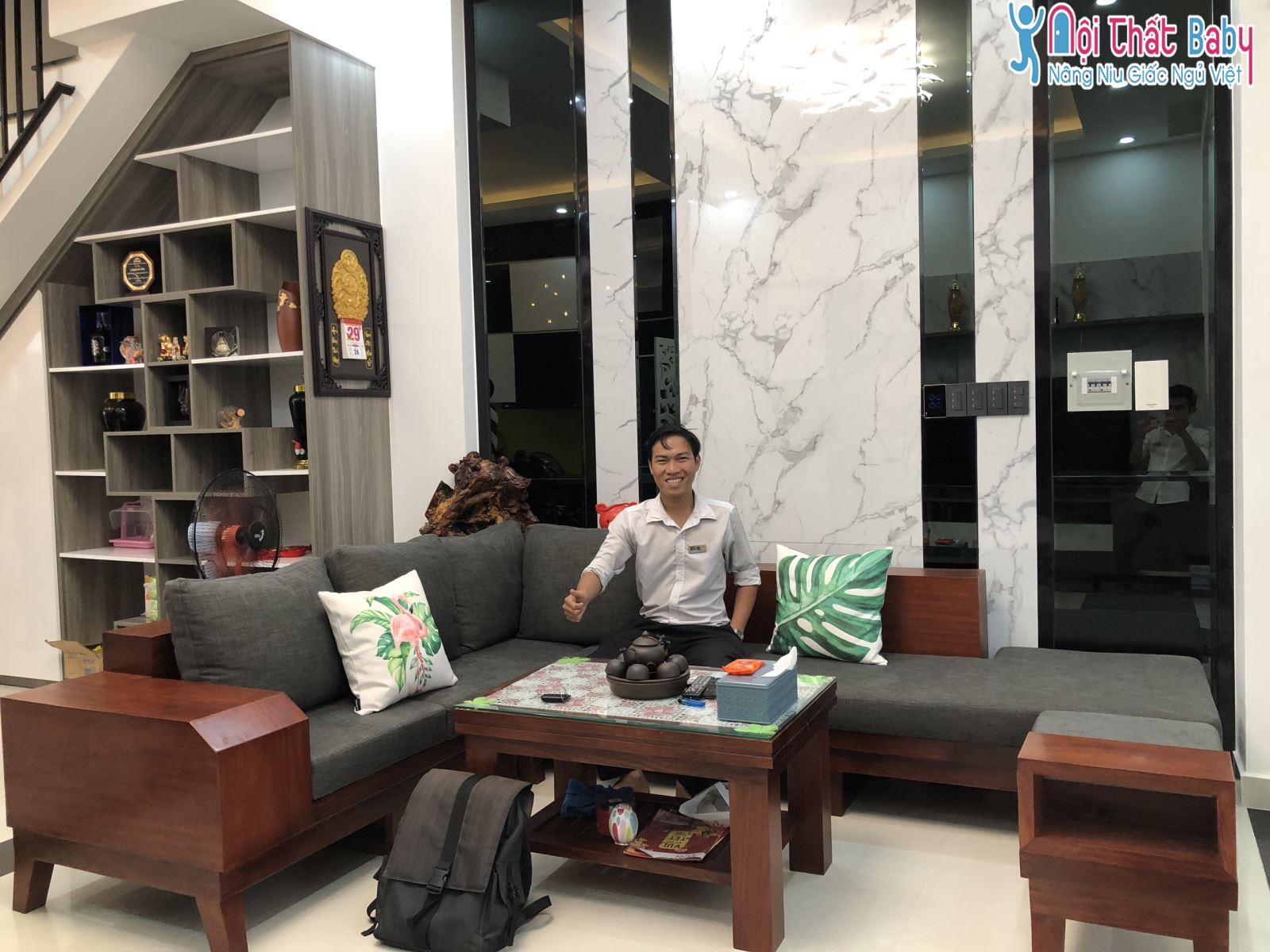 Nội thất nguyên căn sang trọng nhà chị Thương